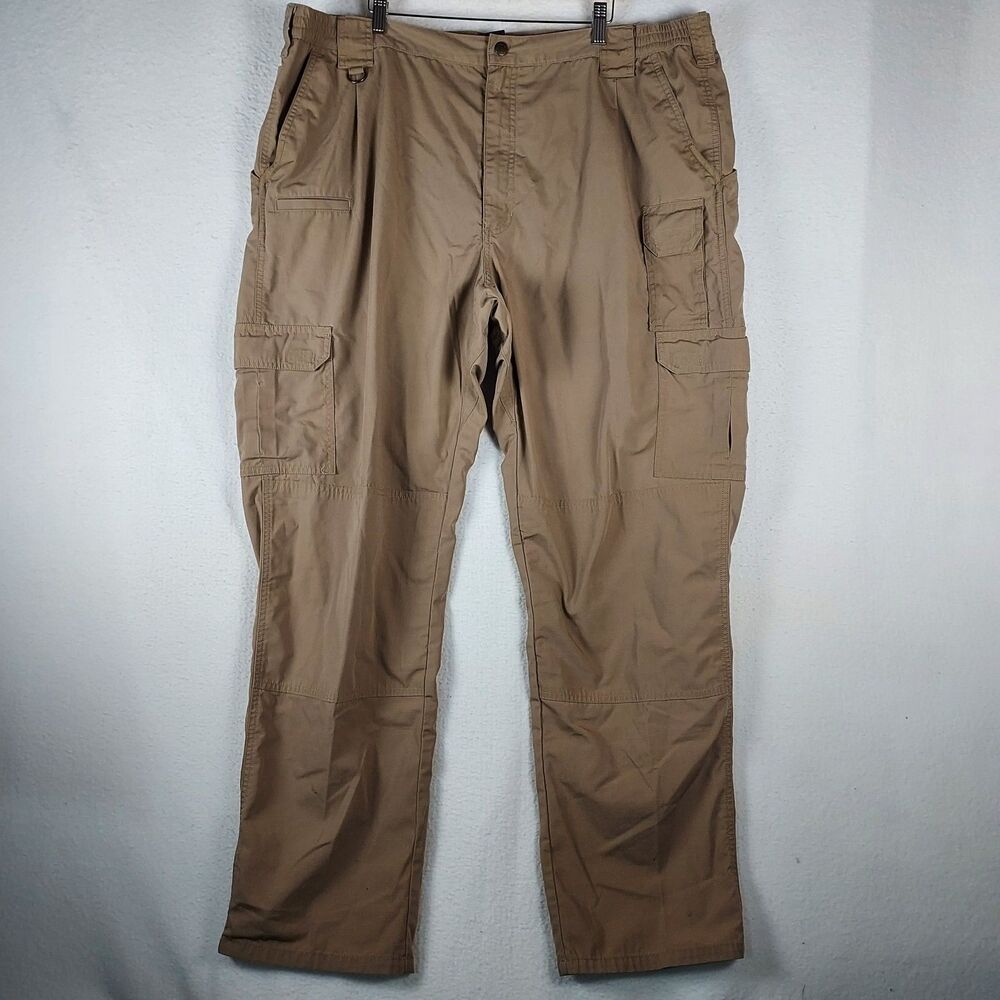 5.11 Tactical Pants 44x34 Men’s Khaki Tan Cargo Military Police Workwear